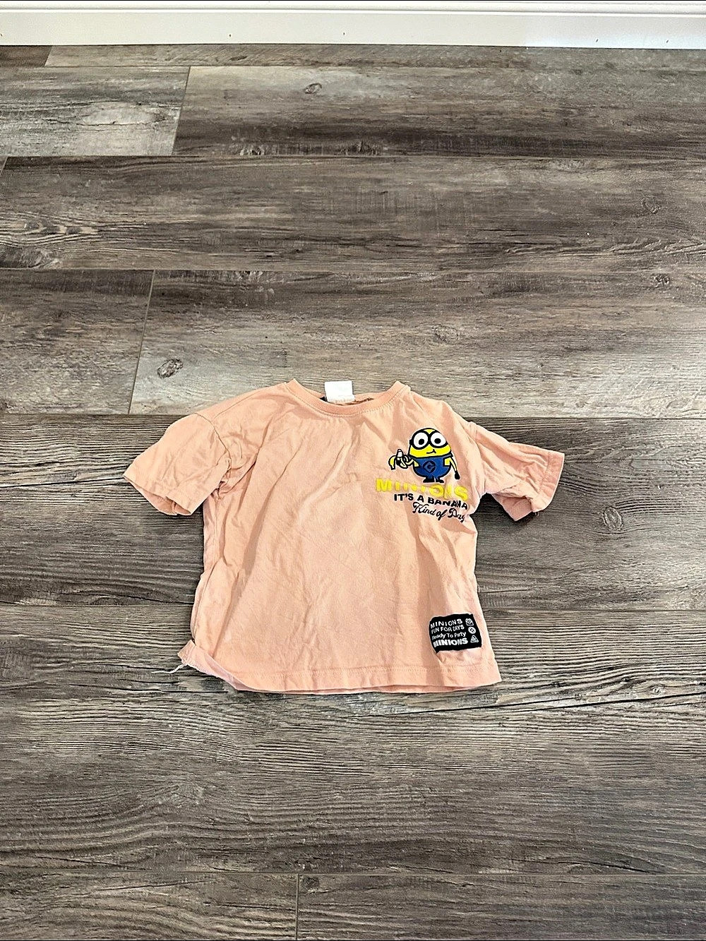 Zara Minions graphic tee Girls 3 Years